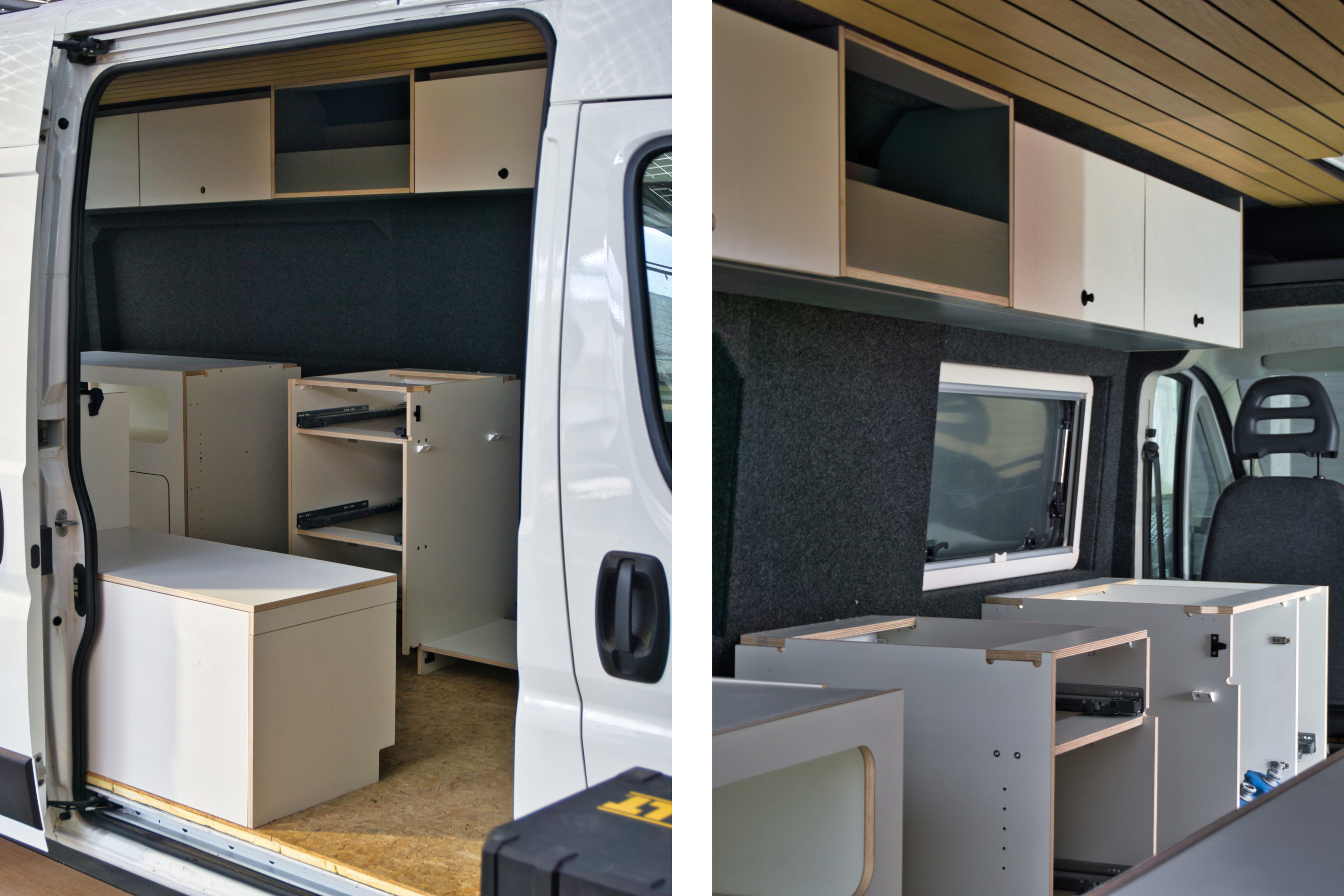 Inbouw van maatwerkcamper